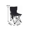 Outdoor Folding Chair with pocket Heavy Duty Foldable Beach Carry Bag for Sketching