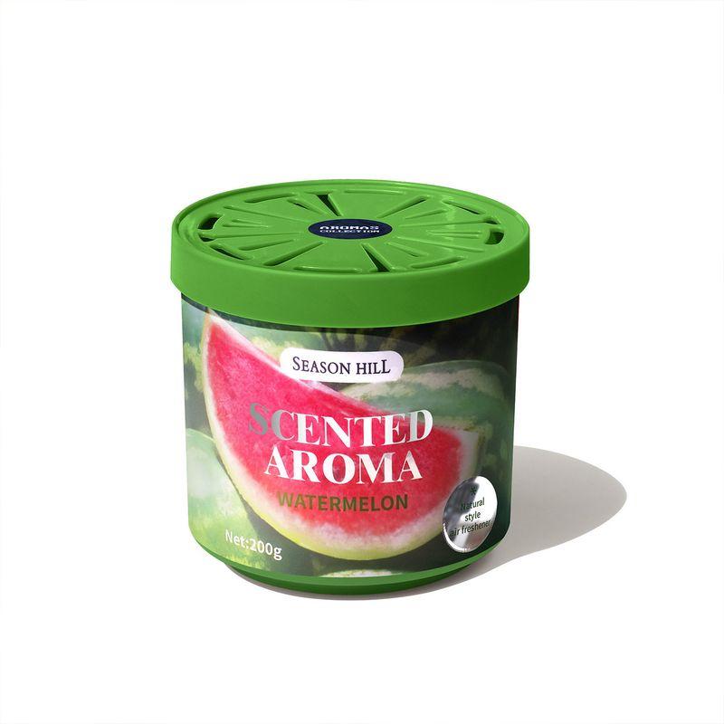 Colorful Flameless Aromatherapy Air Freshener for the Orchard, Car-Mounted Solid Fragrance Balm, Bedroom Fragrance, Fresh Scent, Purifying Fragrance
