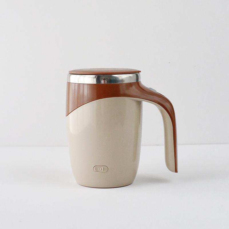 

304 Stainless Steel Automatic Stirring Mug with Magnetic Rotation 380ml