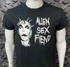Alien Sex Fiend T-Shirt Mens Womens Tees Top Official Goth Deathrock Batcave Nik Fiend Post-Punk