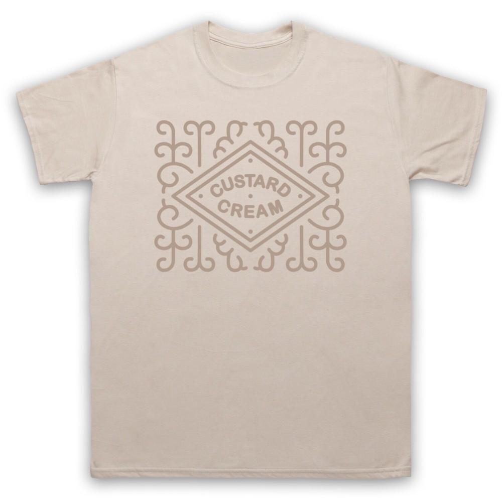 

Custard Cream Biscuit Funny Costume Joke Mens And Womens T-Shirt M