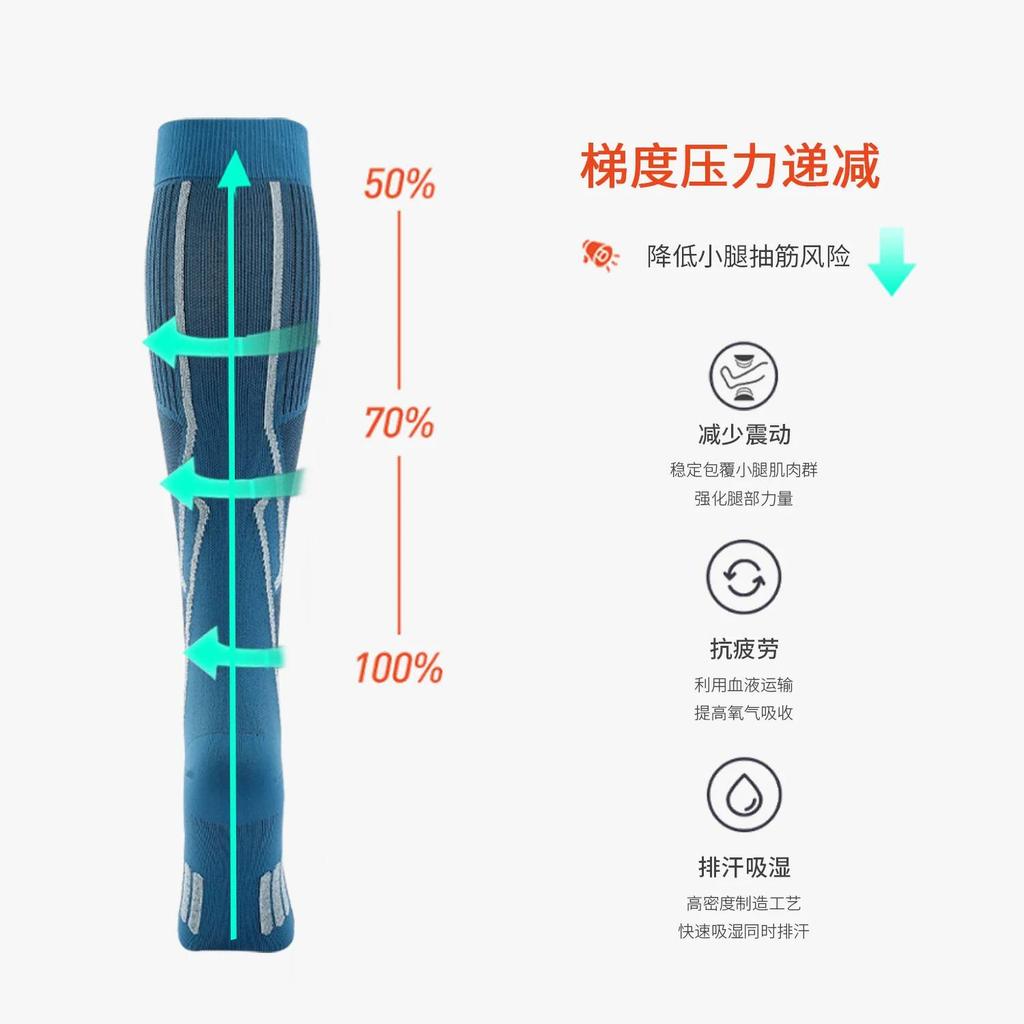 Men Women Compression Socks Multi Colors Marathon Sports Gym Socks Compress Stockings Fit Exercise And Reduce Muscle Soreness