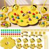 Magnetic Bee Toy Educational Game for Family Party Kids Adults Travel Garden Backyard Birthday Multiplayer Fun Portable Activity