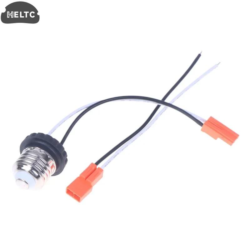 Set Lumini LED de Tavan Downlight din Plastic Instalare Ușoară Adaptor Soclu E26 Bază Medie Soclu Bec cu Șurub Masculin Pigtail