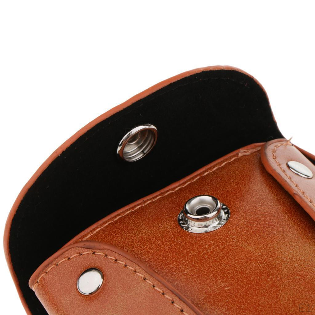Leather Barber Hair Bag Hairdressing Pouch Case
