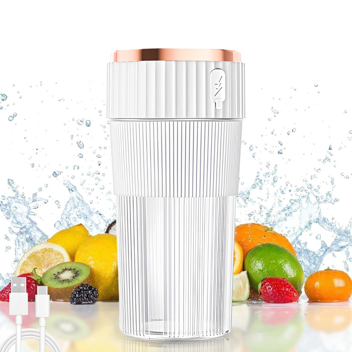 New Juicing Cup for Home Use, Mini Portable Juicing Cup, Wireless, Long Battery Life, Small Juicing Cup белый