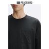 Peacebird Men's Heavyweight Outdoor Chest Pocket T-Shirt