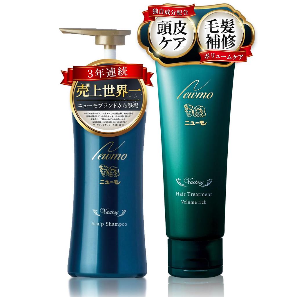 Newmo Shampoo Hair Treatment Volume Rich with Serial Number +