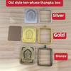 Small Thangka Pendant Gau Box Buddhist Amulet Necklace Affordable Gold Silver Black Case