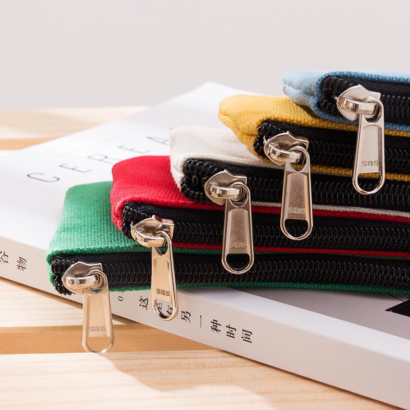 2025 Unisex Cotton Canvas Coin Purse & Card Holder