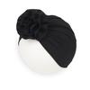 Newborn Hat Soft Stylish Polyester Cotton Big Flower Baby Cap for Little Girl