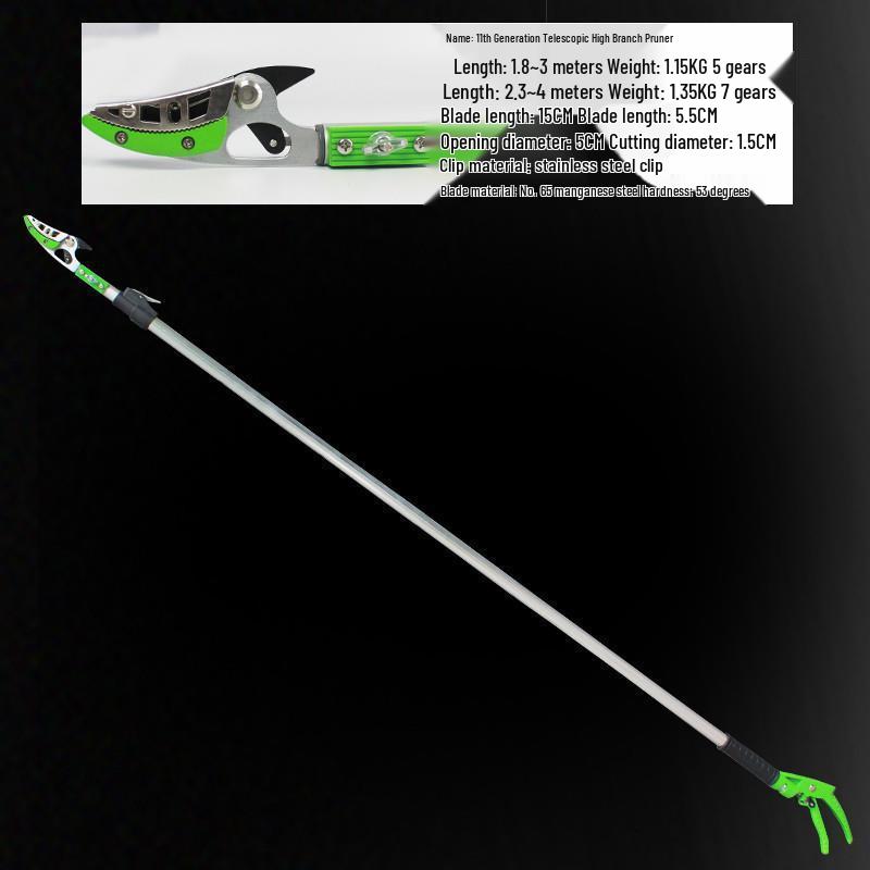 Telescopic High-Altitude Pruner & Fruit Picking Shears