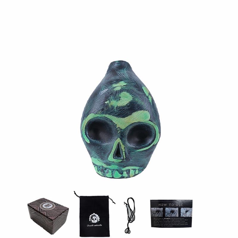 Aztec Ghost Scream Whistle: Handmade Terracotta Halloween Prank
