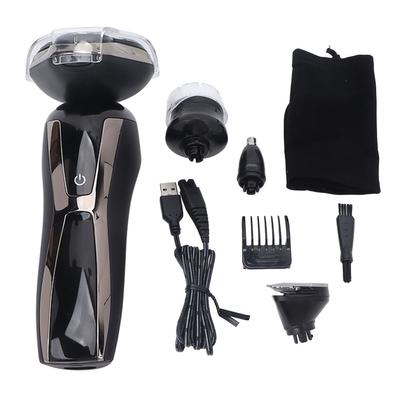 Men Electric Razor 4 In 1 Multifunctional Rechargeable Hair Clipper Nose Hair Trimmer Grooming Kit