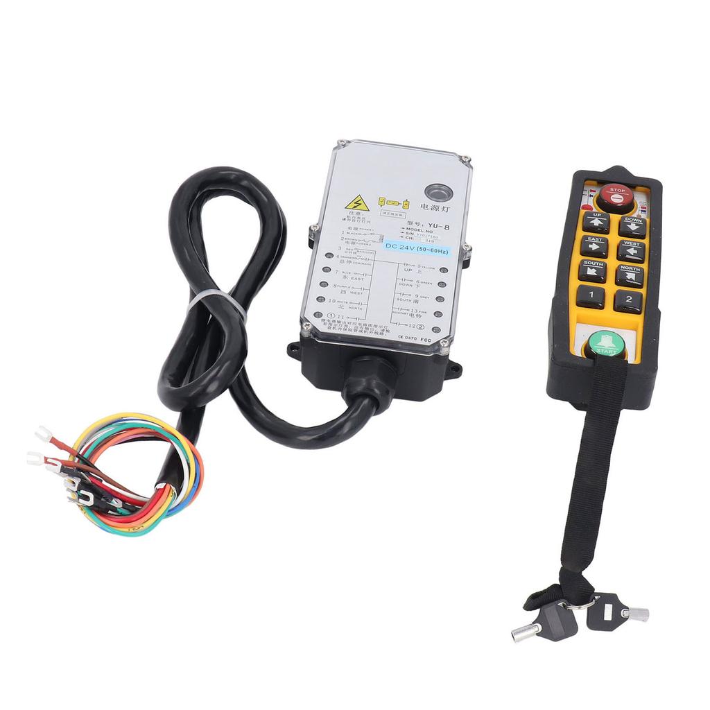 Wireless Crane Remote Control 6 Directional Buttons IP65 Waterproof Industrial Lift Remote Control