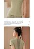 Women's Loose Fit Short-Sleeve T-Shirt for Sports, Yoga, Running, Fitness, and Summer Wear