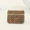 Fashion Cork Coin Purse Ethnic Style Double Layer Zipper Money Bag Luxury Retro Clutch Pocket Wallets