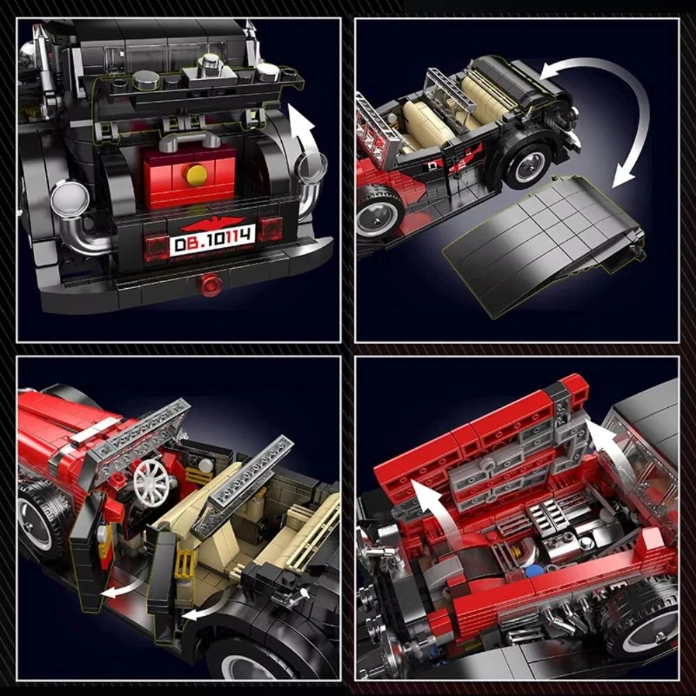 Kreatives Technisches T50 Oldtimer Set Baustein Das MOC Fantom Oldtimer Modell Montagebaustein Spielzeug Für Kinder Geschenke