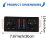 10370034 10370033 Climate Control Panel for Cadillac Escalade ESV 2003-2006