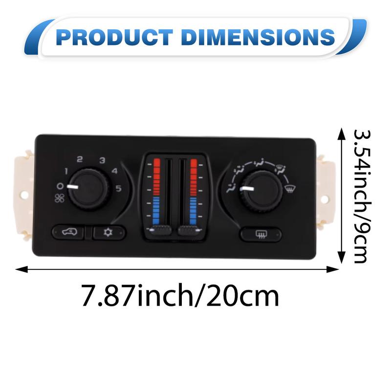 10370034 10370033 Climate Control Panel for Cadillac Escalade ESV 2003-2006