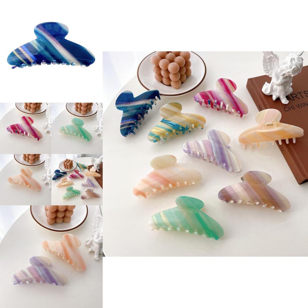 Premium Acetate Hair Claw Clip With Beautiful Gradient Finish Perfect For Hair Styling