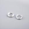 925 Silver Clip On Earrings Ear Cuff No Piercing Jewelry For Women Girls