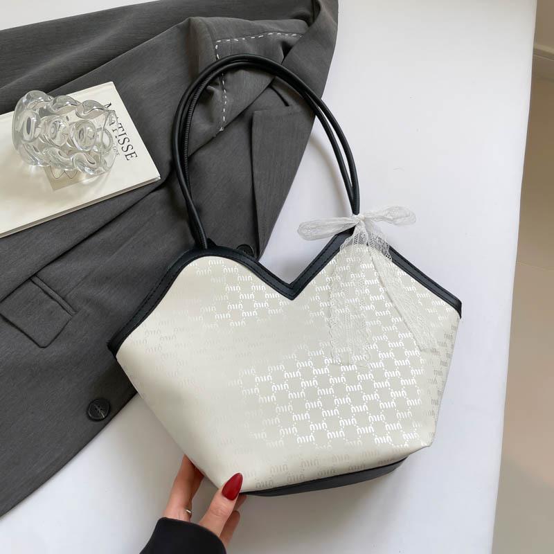 Casual Bag Women's 2025 Autumn New Texture Foreign Style Large Capacity Tote Bag Korean Version Fashionable Simple Shoulder Bag