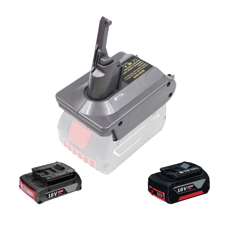 Adaptér Konvertor dawupine BOS18V8 Lze Použít Pro Bosch 18V Li-ion Baterii BAT618 BAT609G na Pro Vysavač Řady Dyson V8