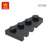 Non-Toxic 121Pcs/Lot 41769 2X4 Right Wedge-Shaped Building Block Moc Parts Compatible With Bricks Diy Children Toy Assembly Gift Box