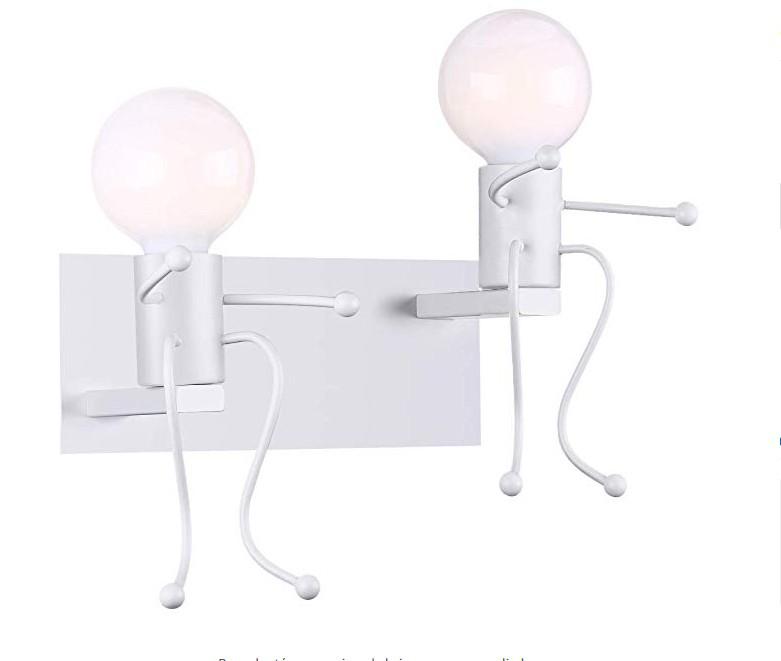 European Retro Decorative Wall Lamp for Hallways and Corridors - Iron Art Industrial Style Mirror Front Cafe Lighting