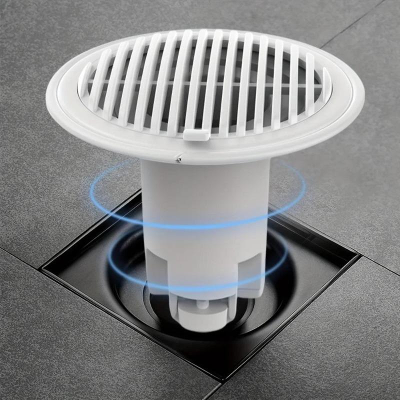 Adjustable Shower Drain Hair Catcher ABS Floor Drain Screen Cover Anti-Cockroach Pipe Odor Control Device Kitchen Accessories