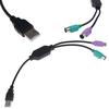 Usb Male To Ps/2 Ps2 Female Converter Cable Cord Keyboard Mouse Adapter