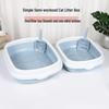 Extra Large Anti-Splash Cat Litter Box with Deodorizer