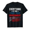 Everything Is Fine Trust Your Government Vintage T-shirt For Men Women 100% Cotton T Shirts Short Sleeve Tops 0304-1 - Men's ...