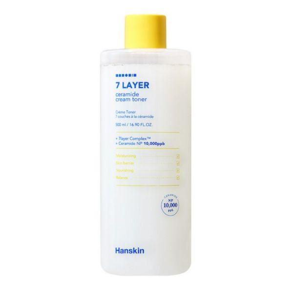 

Hanskin Seven Layer Ceramide Mochi Cream Toner 500ml