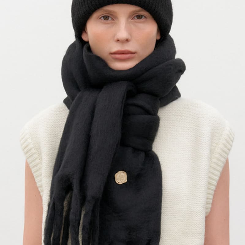 

halden heavy vanilla muffler (M032_black) black