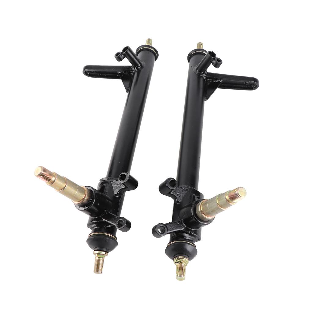 1 Pair 420mm Steering Strut Knuckle Spindle Metal Alloy for 150cc 200cc 250cc Go Kart Quad Bike