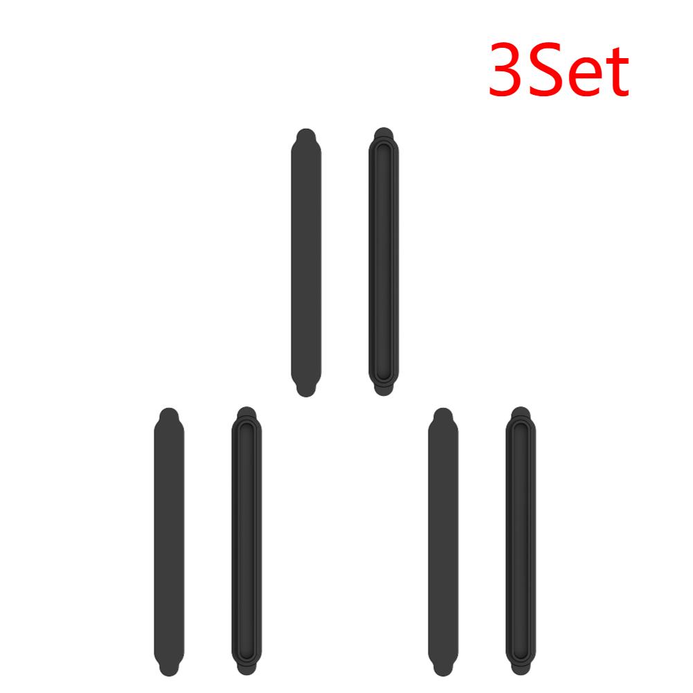 2pcs Dust Protector Decoration Strips Replacement Port Side Plate Dust Proof Pack Silicone Dust Plug for Switch 2 Game Accessory
