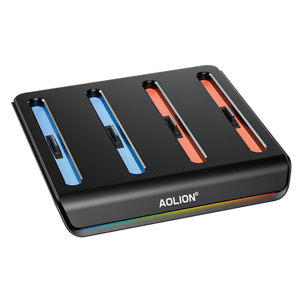 Controller Charger with RGB Lights Charging Dock Charging Station for Nintendo Switch2 Joy-Con Accessories