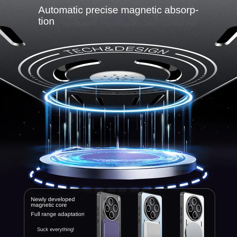 Магнитный жесткий металлический чехол Magsafe для Vivo X100 Ultra X100S Pro X 100Ultra X90 Pro, беспроводная зарядка, охлаждение, рассеивание тепла, защитный чехол