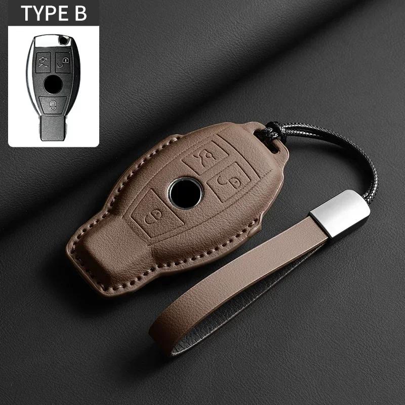 Car Key Case Cover for Mercedes Benz GLC CLA GLA AMG GLS GLA GLK CLS W204 W212 W176 Car Key Protection Shell