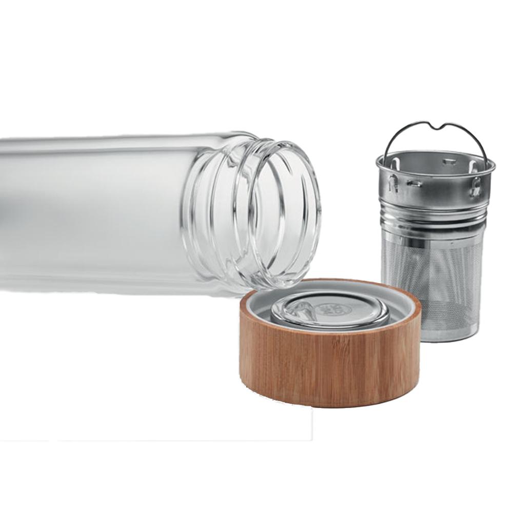 MidOcean Batumi Glass Double Wall 400ml Bottle