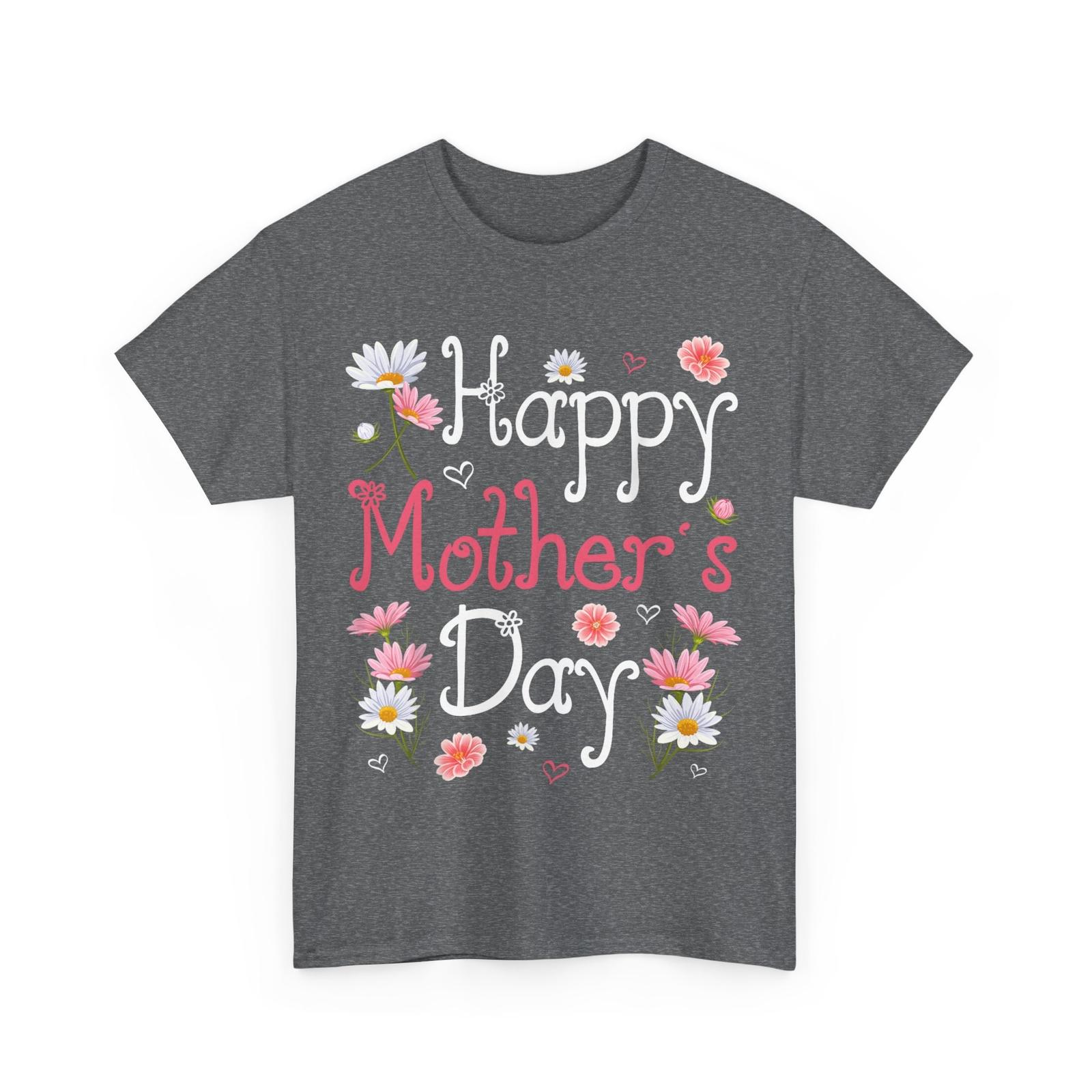 Mama Shirt, Happy Mother s Day Mom Floral T-Shirt M