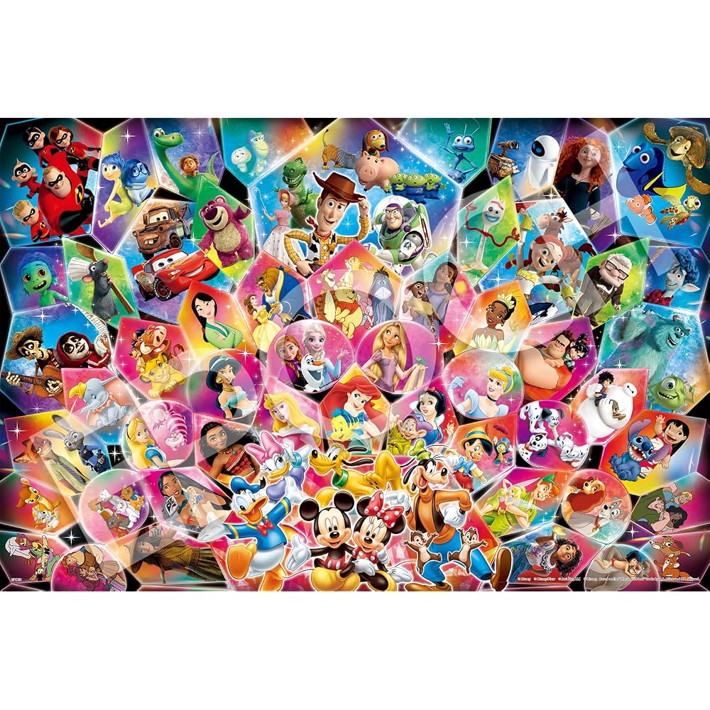 Epoch 1000 Piece Jigsaw Puzzle, Disney Puzzle, Decoration Collage, Twinkle of Stars (Twinkle of S...
