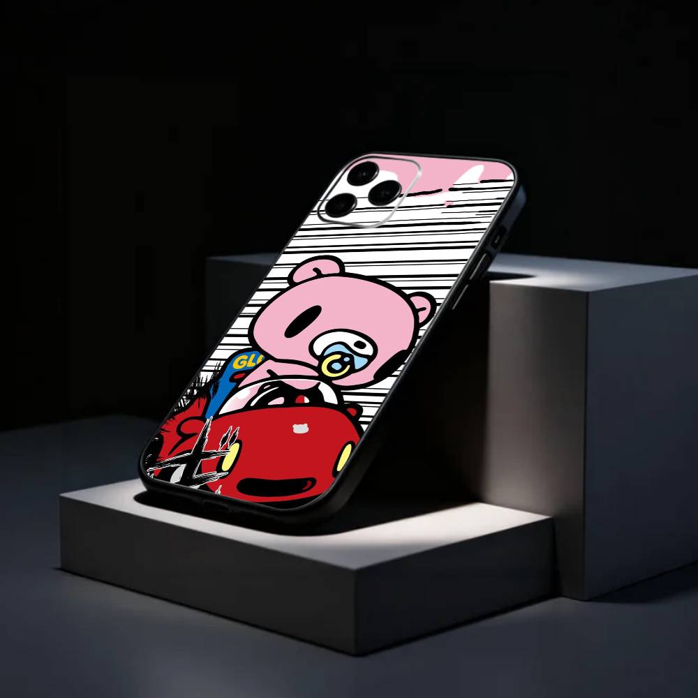 CUTE G-GloomyS Cartoon B-Bear   Phone Case Silicone Soft For IPhone 17 16 15 14 13 12 11 X XR Plus Pro Max Plus