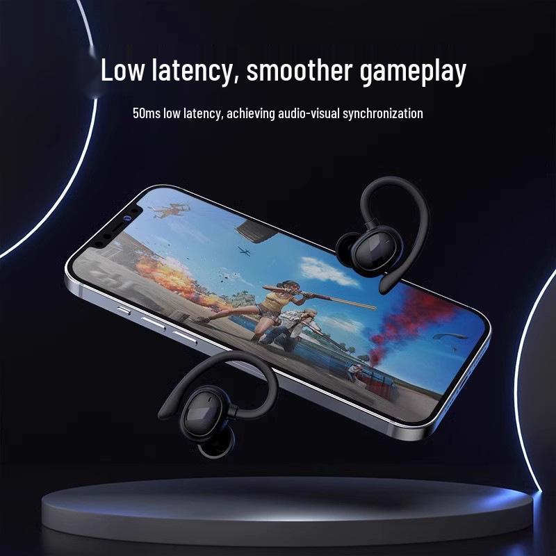 2025 Sport Wireless Headphones: Over-Ear Bluetooth for Running; Secure Fit, Comfortable Long Wear for Men and Women