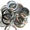 Black Mother-of-Pearl Shell Circle Earrings Hairpin Jewelry Accessory