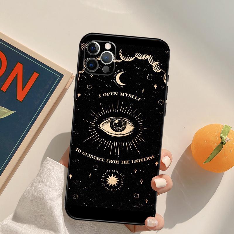 Evil Eye Hamsa Funda Case For iPhone 16 Pro Max 15 14 11 12 13 Pro Max Mini XR 16e 16 15 Plus Phone Cover