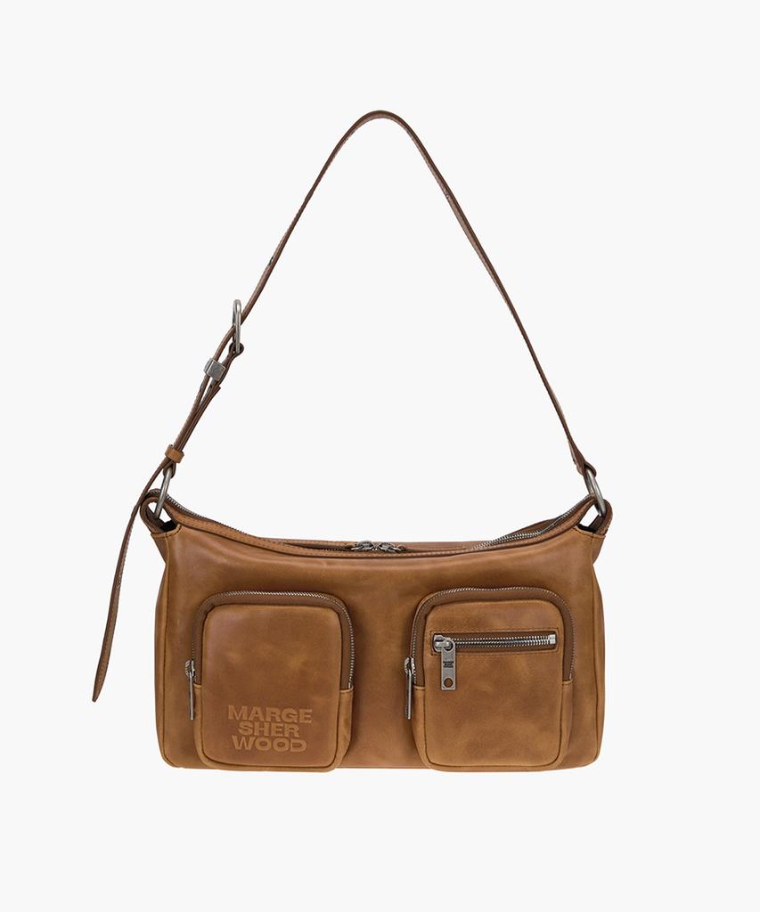 Margesherwood Outpocket Hobo_Saddle Brown Pull-Up
