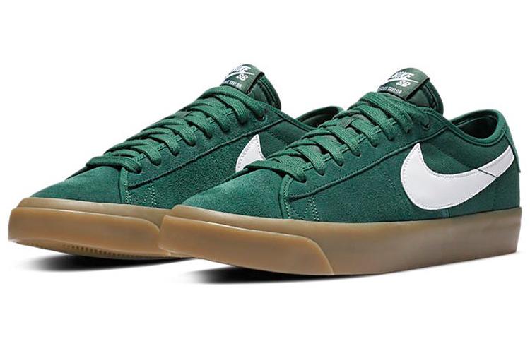 Men's Sneakers Nike SB Blazer Low GT Green Gum Fir/White-White-Gum Light Brown